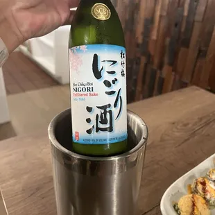 Silky mild sake