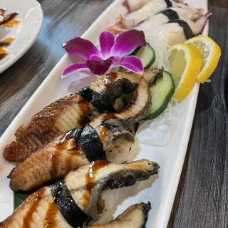 BBQ Eel (Unagi) Sashimi