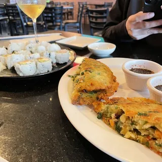 Seafood Pancake