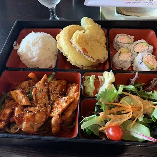 Spicy Chicken Bento Box Lunch