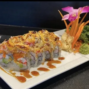 Volcano roll