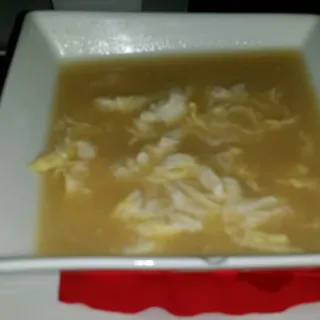 Miso Egg Drop Soup