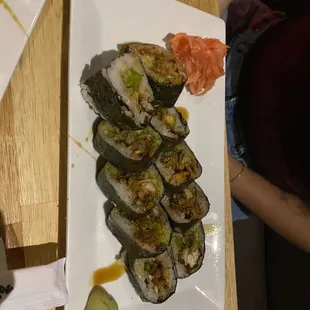 Spider roll
