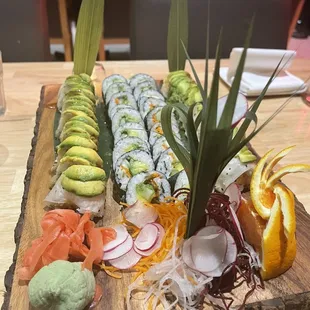 sushi and sashimi, sashimi, sushi, food