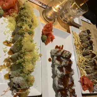 food, sushi and sashimi