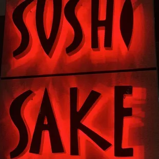 Restaurant sign