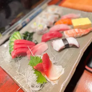 Sushi &amp; Sashimi Combination