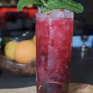 Blueberry Mojito