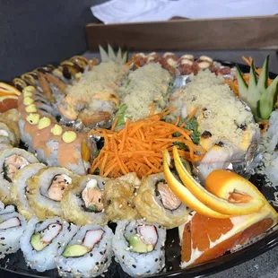 sushi, sashimi, food, sushi and sashimi