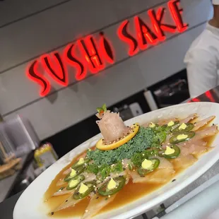 sushi and sashimi, food