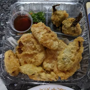 Tempura veggies