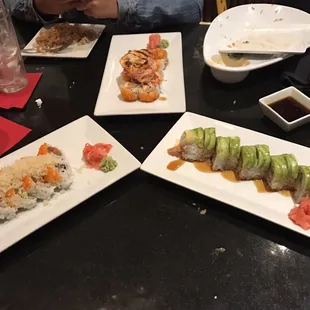 sushi, sushi and sashimi, sashimi, food