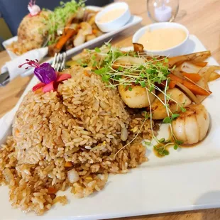 Scallop hibachi