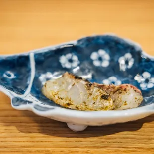 Sea bream with nori sauce