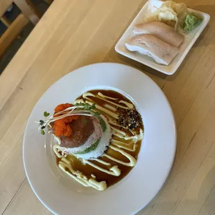 Ahi Tower, yellow tail