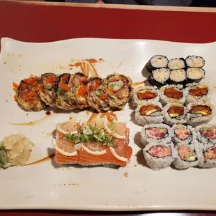sushi and sashimi