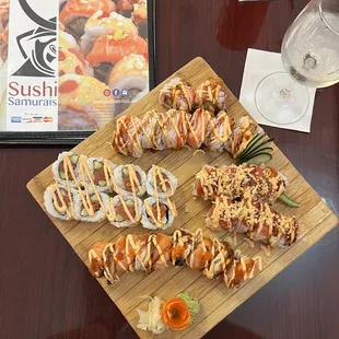 lunch for 4, Sumarais Platter(24 pieces)