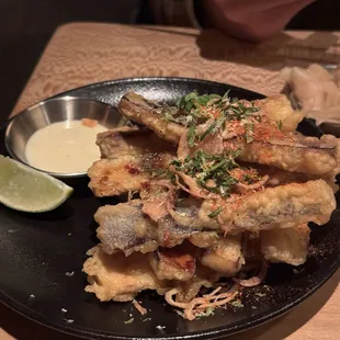 Fried Tempura Japanese Eggplant