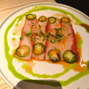 Hamachi Ponzu