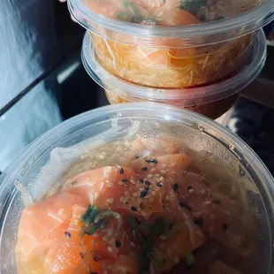 Salmon Poke Salmon Salad