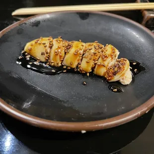 Blue Crab Stuffed Squid