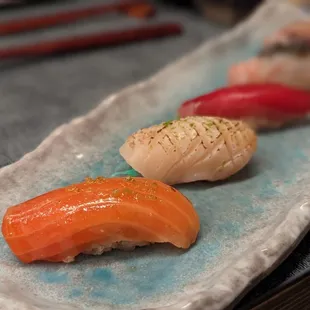 sushi, food, sashimi, sushi and sashimi