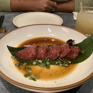 Tuna Carpaccio