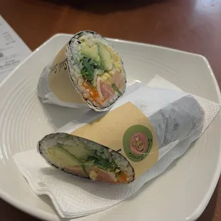 Build-your-own : CUSTOME BURRITOS - Regular size (2 proteins)