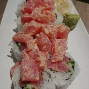 Chunky spicy tuna roll