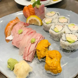 Sushi combo. Yum!