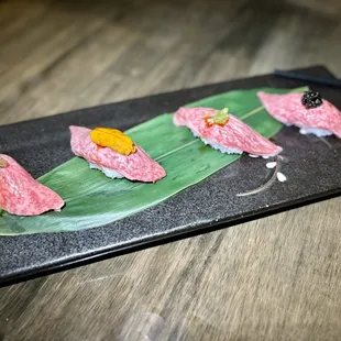 A5 Wagyu Beef Sushi