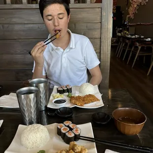 Amazing birthday lunch for my kid. We loved it.