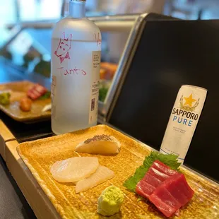 Sashimi Omakase &amp; Yokaichi Mugi