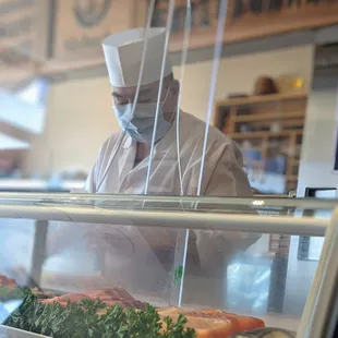 Our wonderful chef, super experienced and very knowledgeable