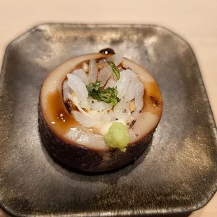 Squid with Vinegar Rice