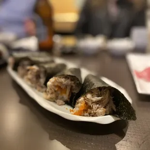 Blue Crab Hand Roll