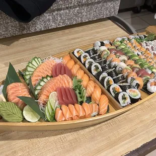 Sushi Boat- a work of art