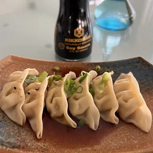 Steamed gyoza