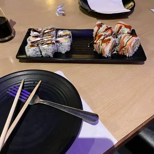 (Shaggy dog on the right)