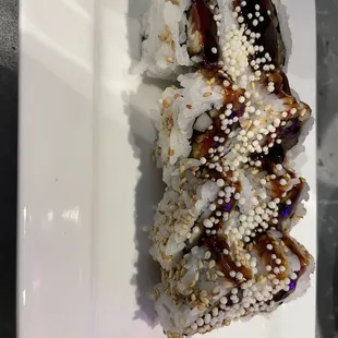 Eel hand roll