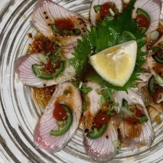 Seared Hamachi Jalapeno