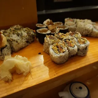 24. Japanese Squash Sushi Roll