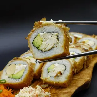 sushi and sashimi, food, sashimi, sushi