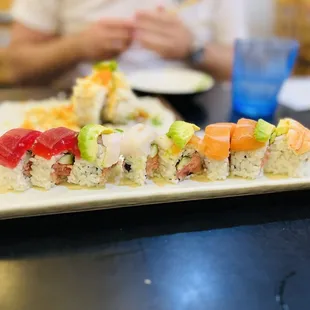 Rainbow Roll #2 $15