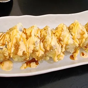 Cream cheese crab shrimp roll