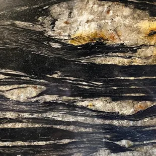 Granite at the sushi bar.