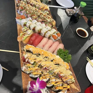 sashimi, food, sushi, sushi and sashimi