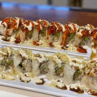 sushi, sashimi, sushi and sashimi, food