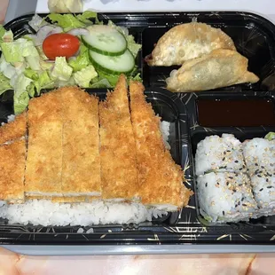 Chicken Curry Katsu Bento