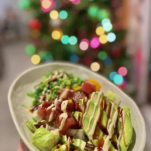 Ahi Poke Salad
